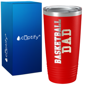 Basketball Dad on 20oz Tumbler