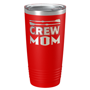 Crew Mom Laser Engraved on Stainless Steel Crew Tumbler