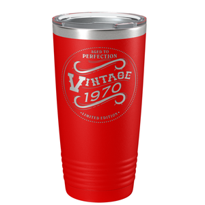 1970 Aged to Perfection Vintage 51st on Stainless Steel Tumbler