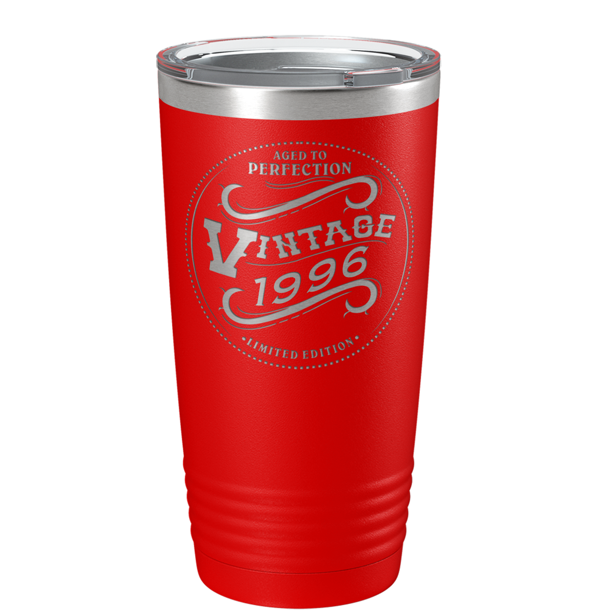 1996 Aged to Perfection Vintage 25th on Stainless Steel Tumbler