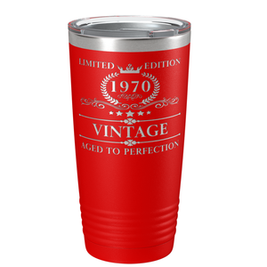 1970 Limited Edition Aged to Perfection 51st on Stainless Steel Tumbler