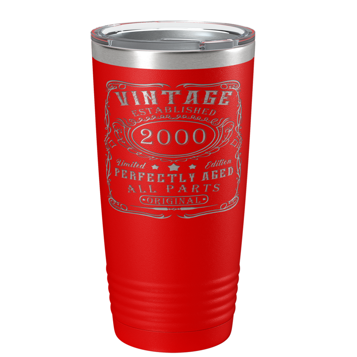 2000 Vintage Perfectly Aged 21st on Stainless Steel Tumbler