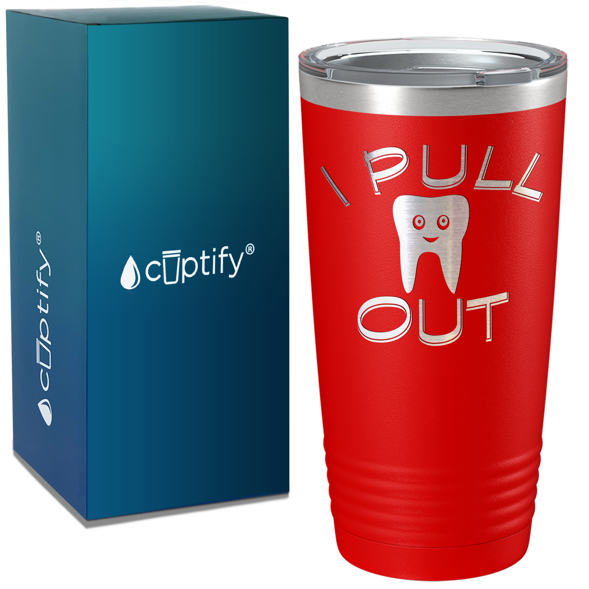 I Pull Out on Dentist 20oz Tumbler