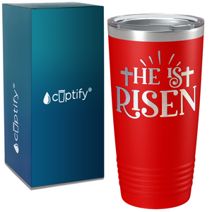 He Is Risen on Easter 20oz Tumbler