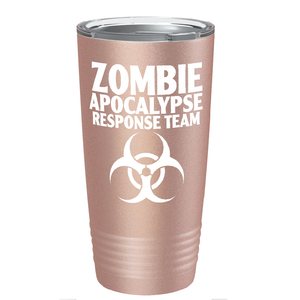 Zombie Apocalypse Response Team on Stainless Steel Zombies Tumbler