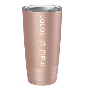 Maid of Honor on Stainless Steel Bridal Shower Tumbler