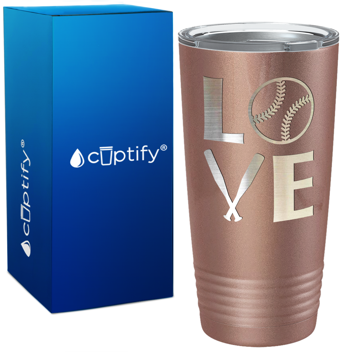 Softball Love on 20oz Tumbler