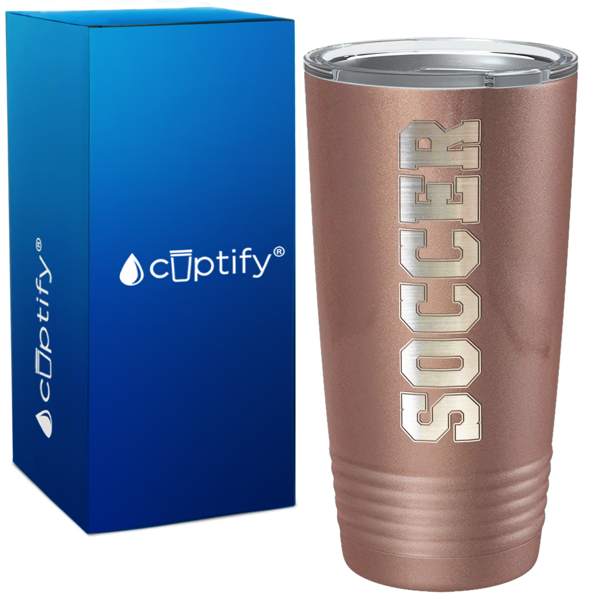 Soccer on 20oz Tumbler