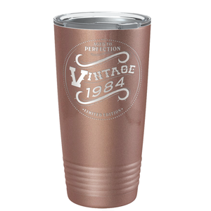 1984 Aged to Perfection Vintage 37th on Stainless Steel Tumbler