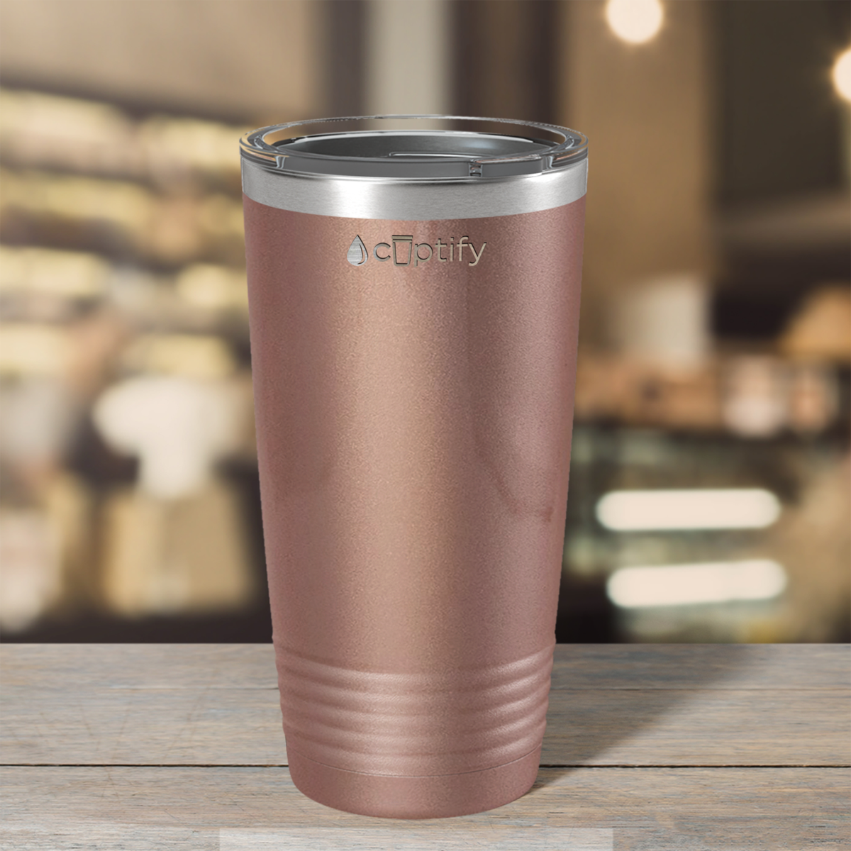Rose Gold 20oz Tumbler
