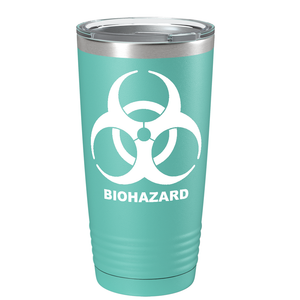 Biohazard on Stainless Steel Zombies Tumbler