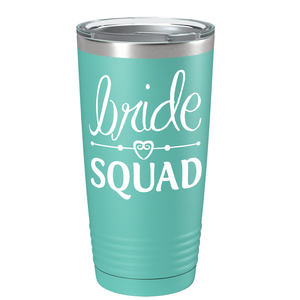 Bride Squad Heart on Stainless Steel Bridal Shower Tumbler