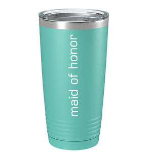 Maid of Honor on Stainless Steel Bridal Shower Tumbler