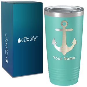 Anchor Silhouette 20oz Tumbler