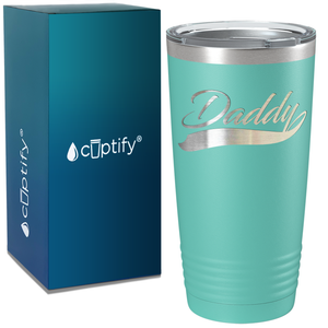 Daddy 2018 on Stainless Steel Dad Tumbler