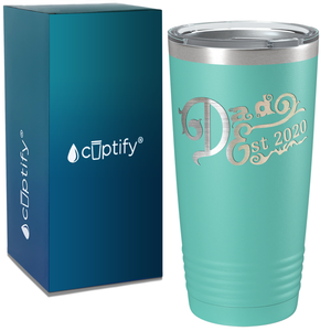 Dad Established in 2020 on Dad 20oz Tumbler