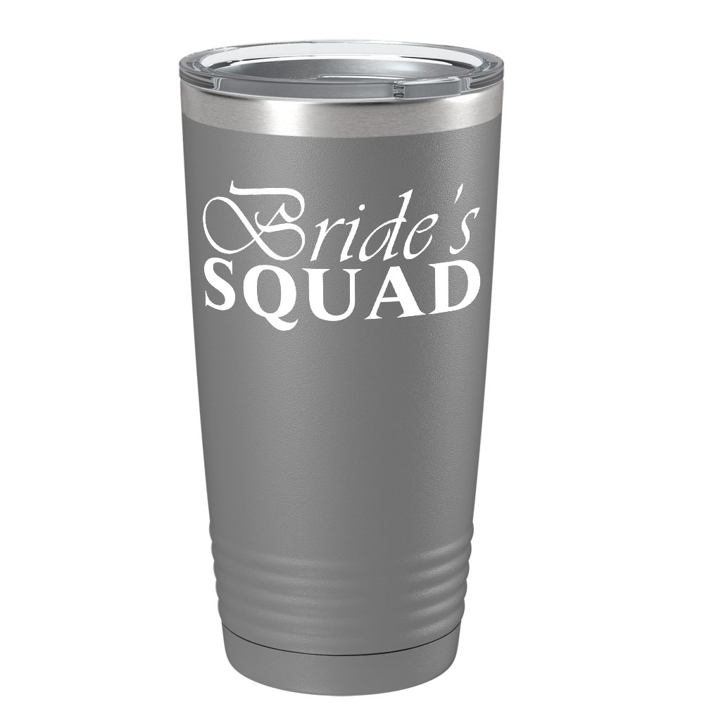 Bride's Squad on Stainless Steel Bridal Tumbler