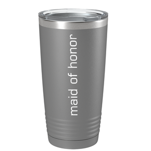 Maid of Honor on Stainless Steel Bridal Shower Tumbler