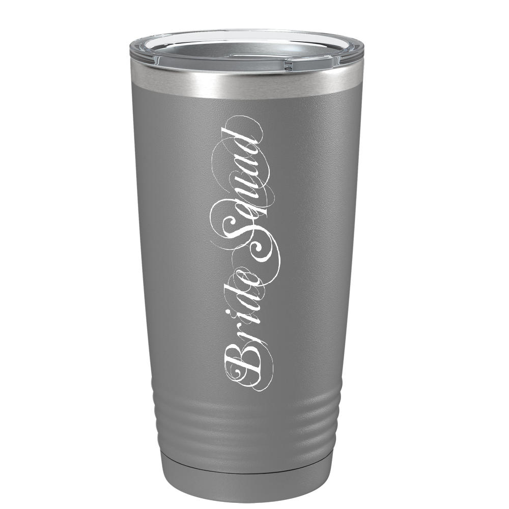 Fancy Bride Squad on Stainless Steel Bridal Shower Tumbler