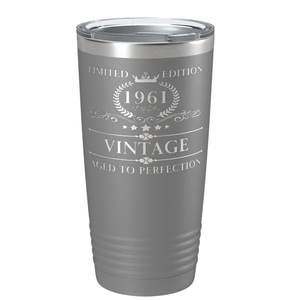 1961 Limited Edition Aged to Perfection 60th on Stainless Steel Tumbler