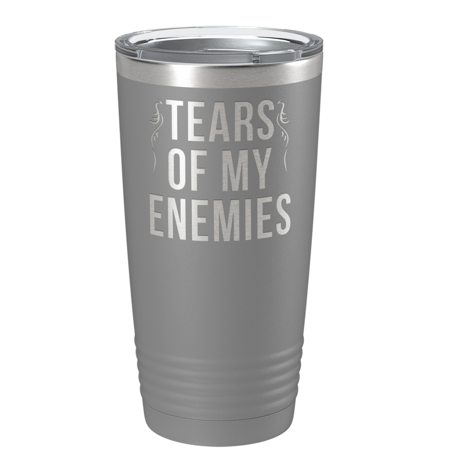 Tears of my Enemies on Slate 20 oz Stainless Steel Ringneck Tumbler