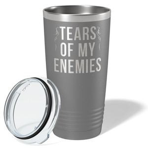 Tears of my Enemies on Slate 20 oz Stainless Steel Ringneck Tumbler