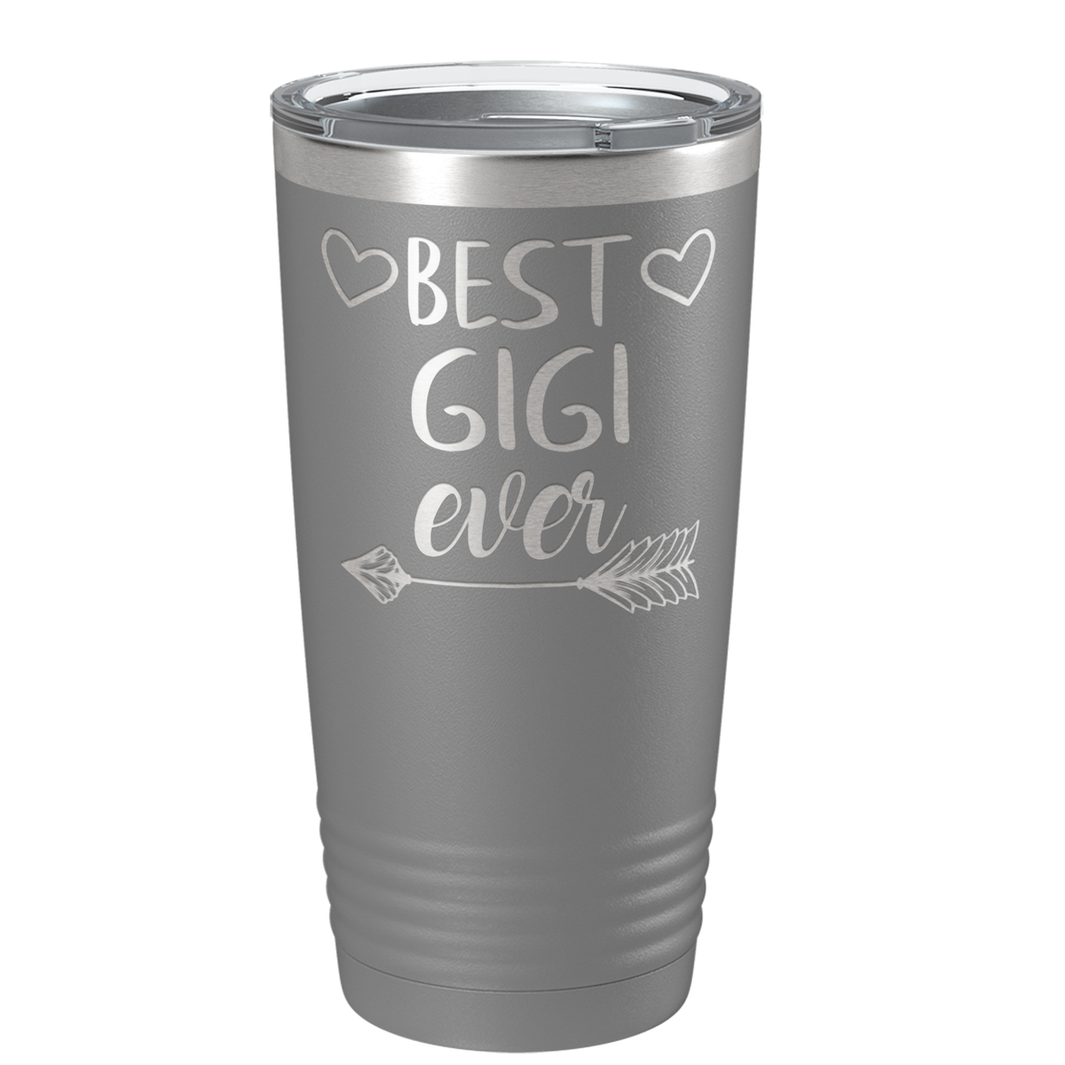 Best Gigi Ever on Slate 20 oz Stainless Steel Ringneck Tumbler