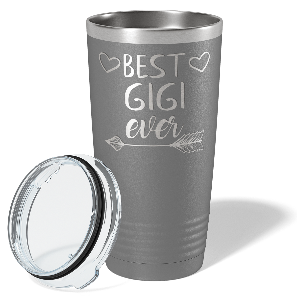 Best Gigi Ever on Slate 20 oz Stainless Steel Ringneck Tumbler