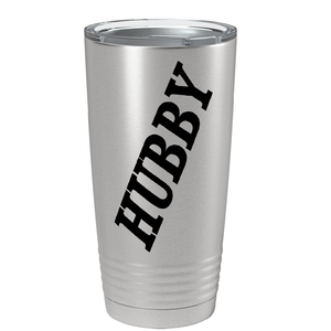 Hubby on Stainless Steel Wedding Tumbler