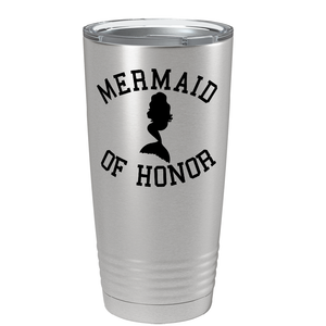 Mermaid of Honor on Stainless Steel Wedding Tumbler