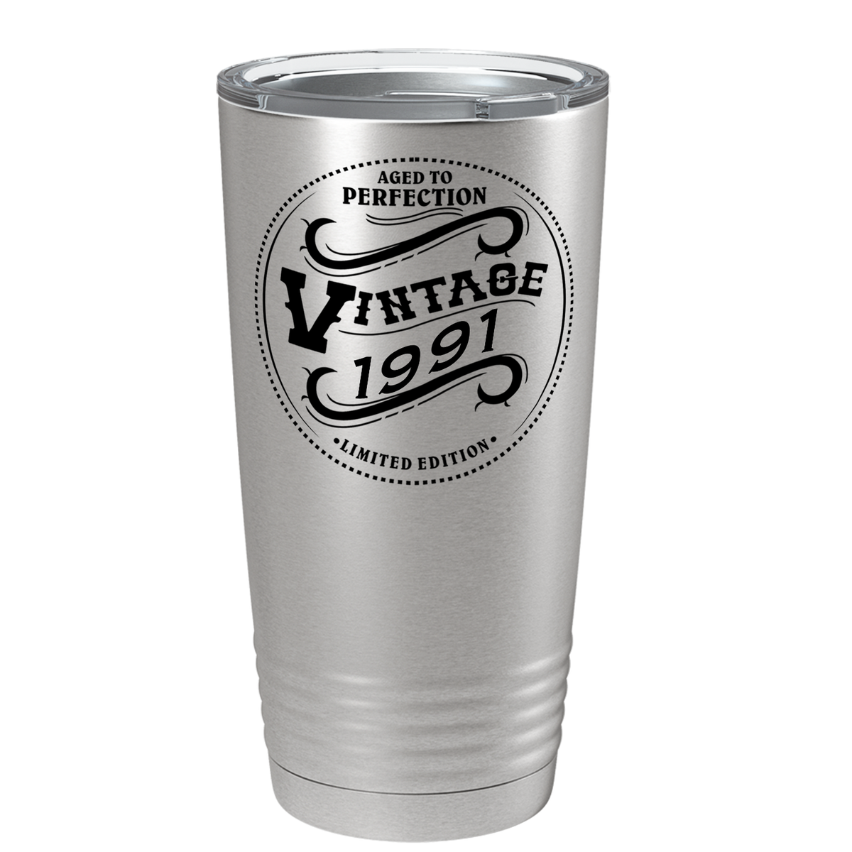 1991 Aged to Perfection Vintage 30th on Stainless Steel Tumbler