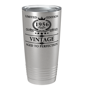 1956 Limited Edition Aged to Perfection 65th on Stainless Steel Tumbler