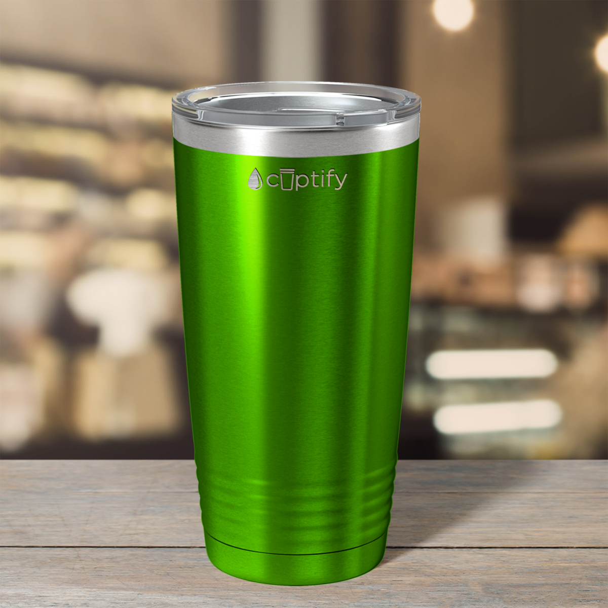 Green Translucent 20oz Tumbler