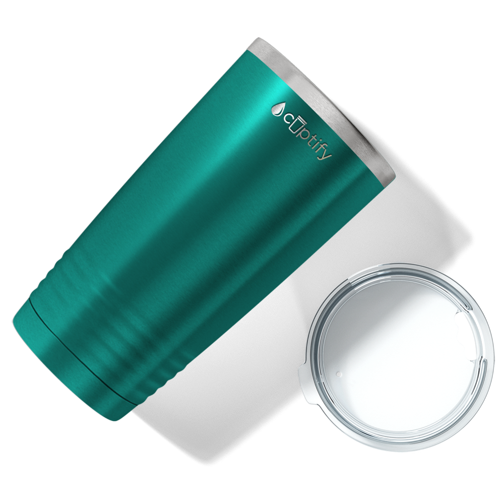 Teal Translucent 20oz Tumbler