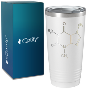 Coffee Molecule on Coffee 20oz Tumbler