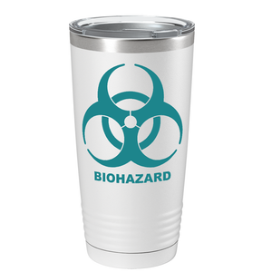 Biohazard on Stainless Steel Zombies Tumbler