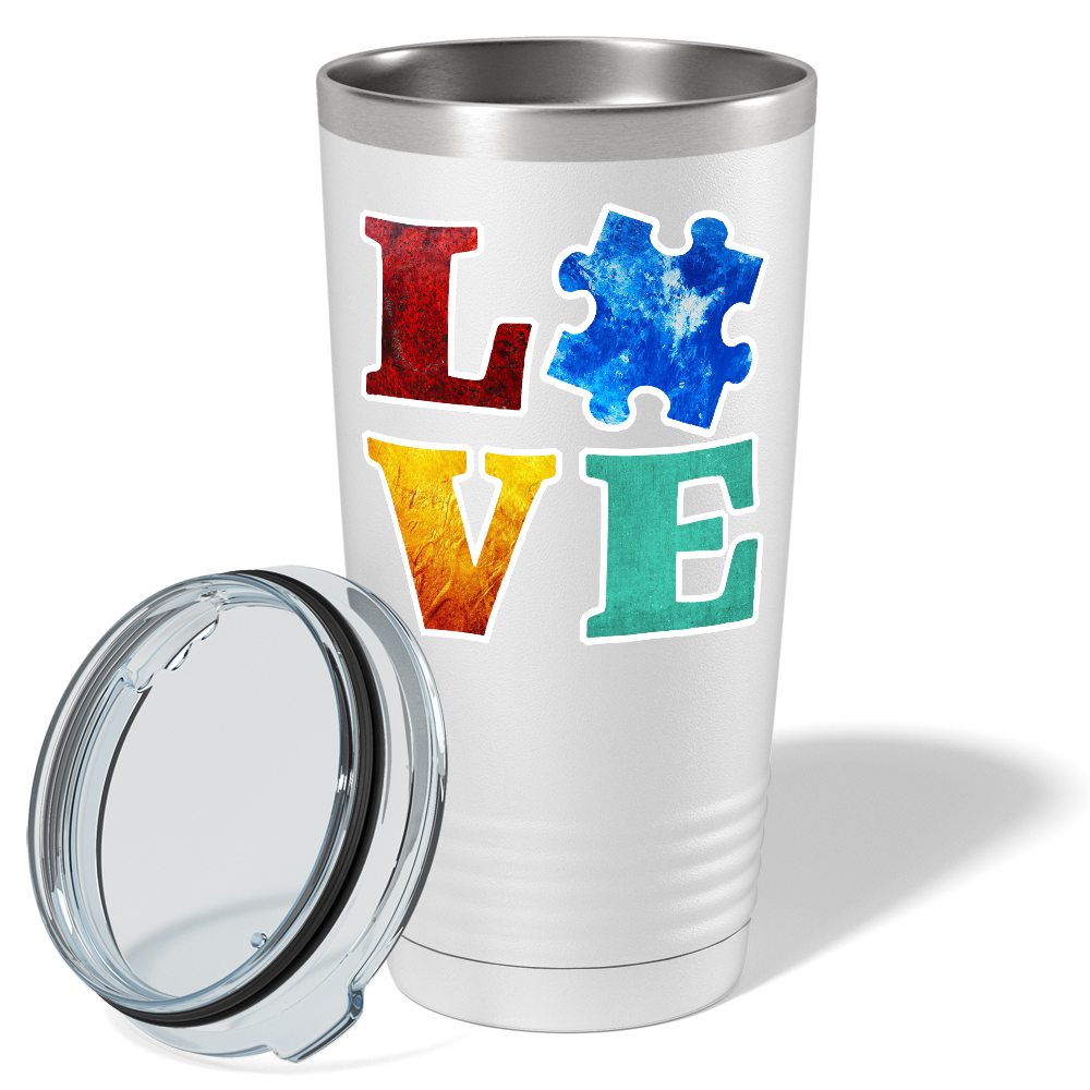 Autism Love Support on Autism 20oz Tumbler