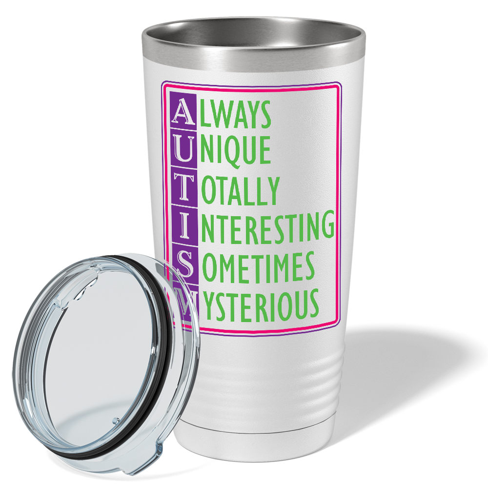 Autism Awareness Support on Autism 20oz Tumbler