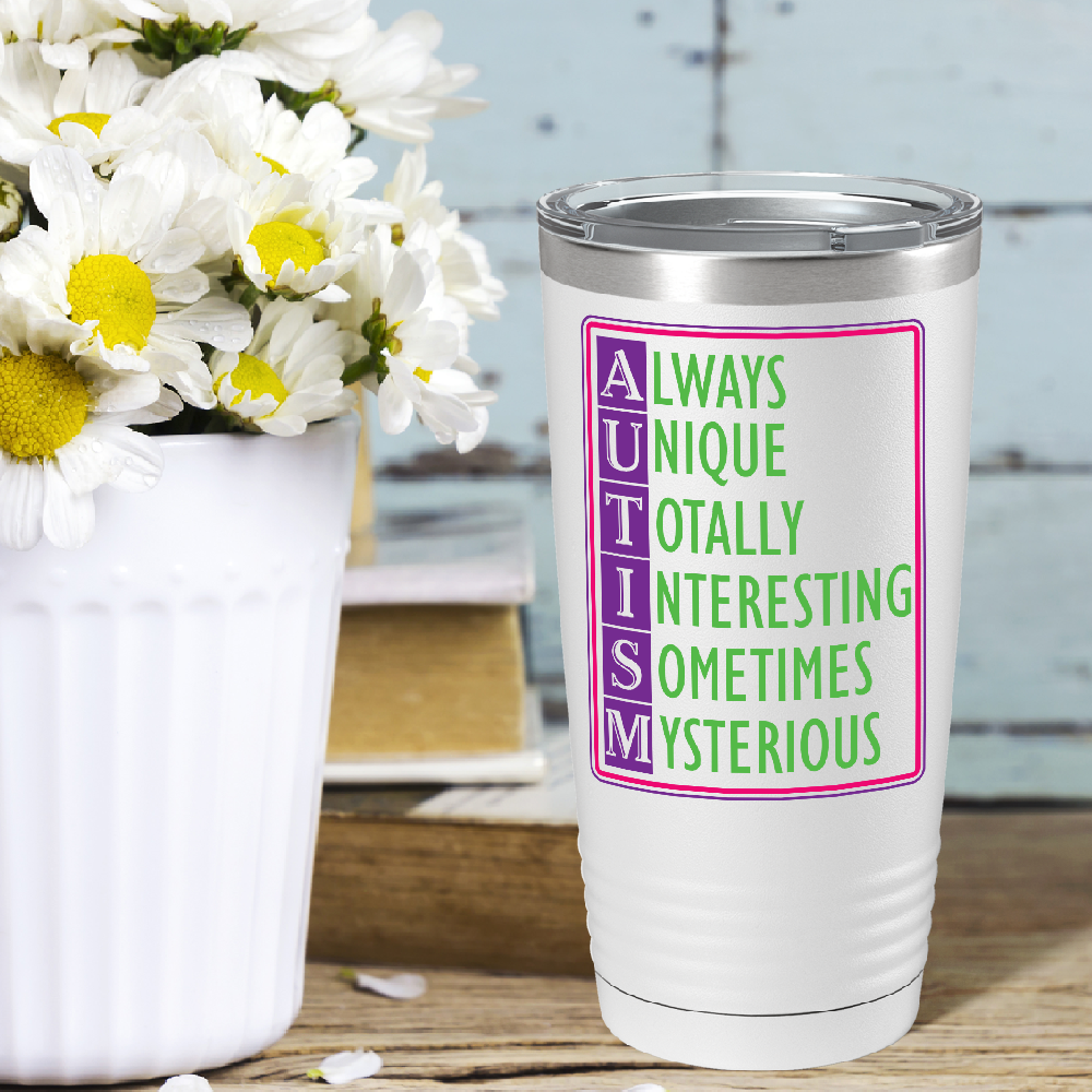 Autism Awareness Support on Autism 20oz Tumbler