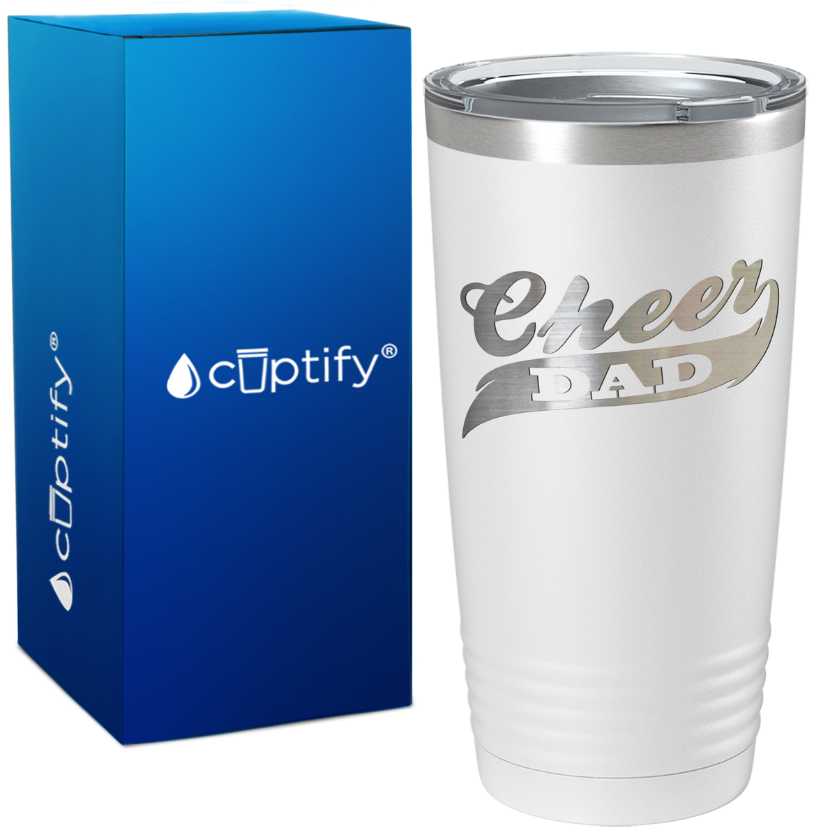 Cheer Dad on 20oz Tumbler