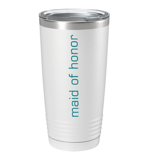 Maid of Honor on Stainless Steel Bridal Shower Tumbler