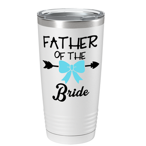 Father of the Bride on Stainless Steel Bridal Tumbler