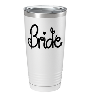 Bride Doodle on Stainless Steel Wedding Tumbler