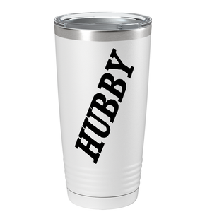 Hubby on Stainless Steel Wedding Tumbler