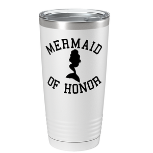 Mermaid of Honor on Stainless Steel Wedding Tumbler
