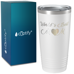 World's Best Mom on Stainless Steel Mom Tumbler