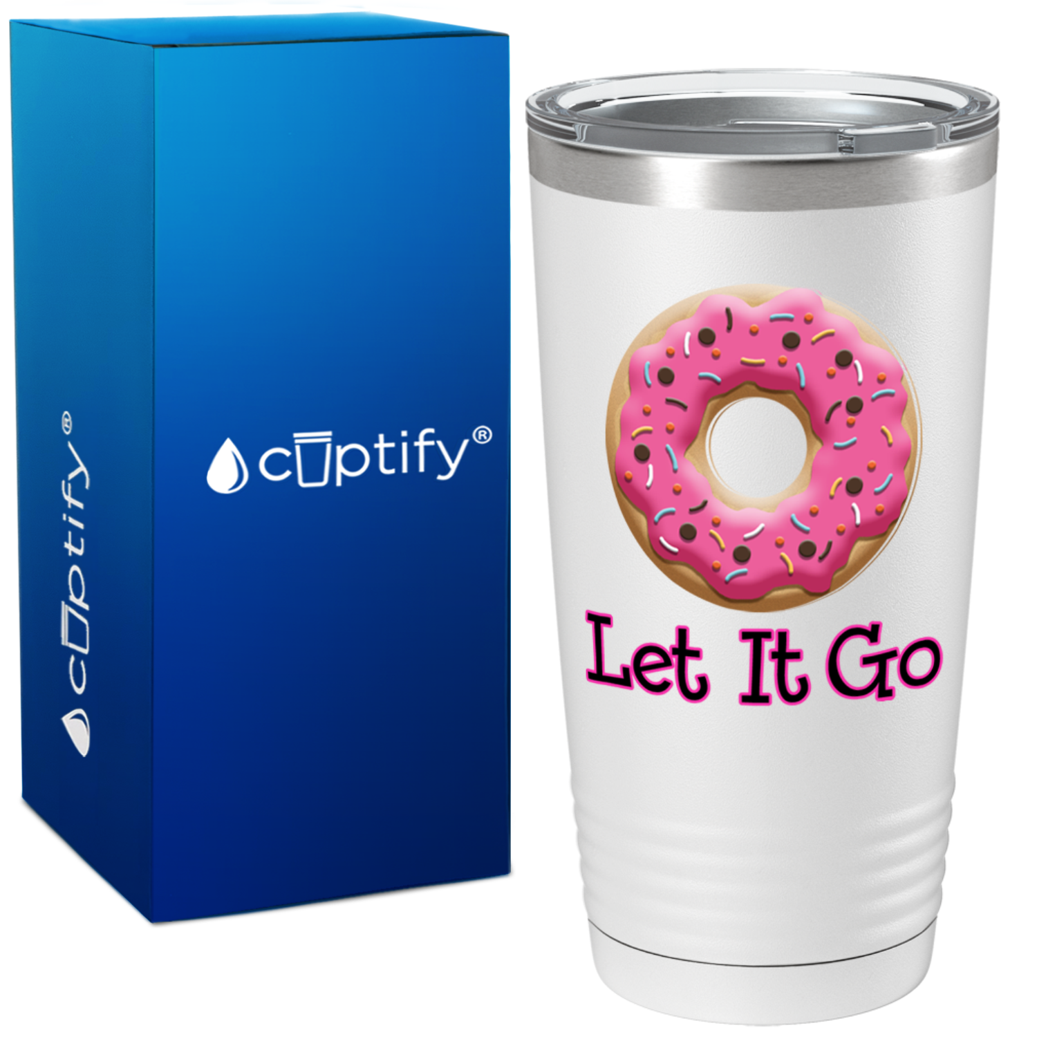 20oz Tumbler (Travel Mug) — Groovy Donuts