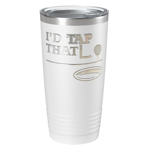 I'd Tap That Golf Ball Laser Engraved on Stainless Steel Golf Tumbler