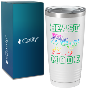 Unicorn Beast Mode on 20oz Tumbler