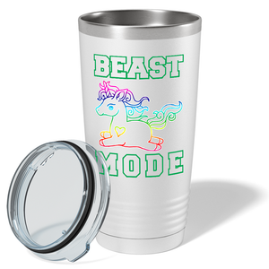 Unicorn Beast Mode on 20oz Tumbler